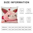 thumbnail image 5 of Cute Cat Plush Pillow, Kawaii Plushies Sweet Cat Stuffed Toys, Squishy Plushies, Cuddle Body Pillow for Kids &amp; Girls, 5 of 5