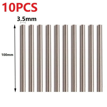 

Leke 10PCS Straight Shank Metric 100mm long Carbide tungsten steel rod Lathe Tool