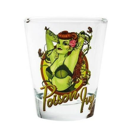 Shot Glass - Bombshell - Poison Ivy 1oz Mini New Licensed