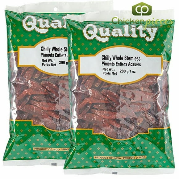 Quality Whole Chili Without Stem Quality Bulk Large 200g/7oz