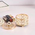 thumbnail image 1 of destyer Crystal Jewelry Box Organizer Trinket Box for Rings Earrings Home 8cmx9.5cm, 1 of 9