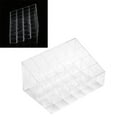thumbnail image 4 of Lipstick Stand, Nail Polish Display Stand, Lipstick Organizer Plastic Containers Transparent 24 Grids Lipstick Holder Organizer Display, Lipstick Holder For A Women For Premium, 4 of 8