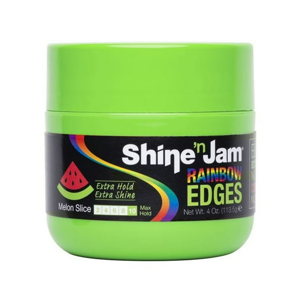 Ampro Shine N Jam Rainbow Edges, Melon Slice 4 oz