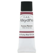 CAS AlkydPro Fast-Drying Alkyd Oil Color - Perylene Maroon, 37 ml tube