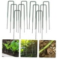 thumbnail image 5 of MUSEYA 10 Pcs Durable U Shaped Ground Stakes Metal for Outdoor Adventure Camping, 5 of 8