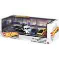 thumbnail image 3 of Hot Wheels Premium Collect Display Sets with 3 1:64 Scale Die-Cast Cars & 1 Team Transport Vehicle, Collectors’ Favorites, 3 of 3