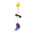 thumbnail image 4 of Juguetes para gatos para colgar en la puerta jinwen Ratones de peluche suaves Violeta, 4 of 8