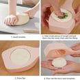 thumbnail image 6 of FurNest Steamed Bun Mold, Pp Baozi Mould, Moon Cake Molds/Plum Flower Shape хь, 6 of 9