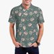 thumbnail image 1 of Fotbe Hedgehogs and Flowers Camiseta Polo de Golf para Hombre con Estampado – Camisa Deportiva Transpirable con Cuello Abotonado-Small, 1 of 6