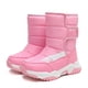 thumbnail image 1 of Botas de nieve para niños, otoño e invierno, zapatos para niños acolchados de algodón, botas para niñas antideslizantes gruesas con forro polar para niños medianos y grandes, 1 of 6
