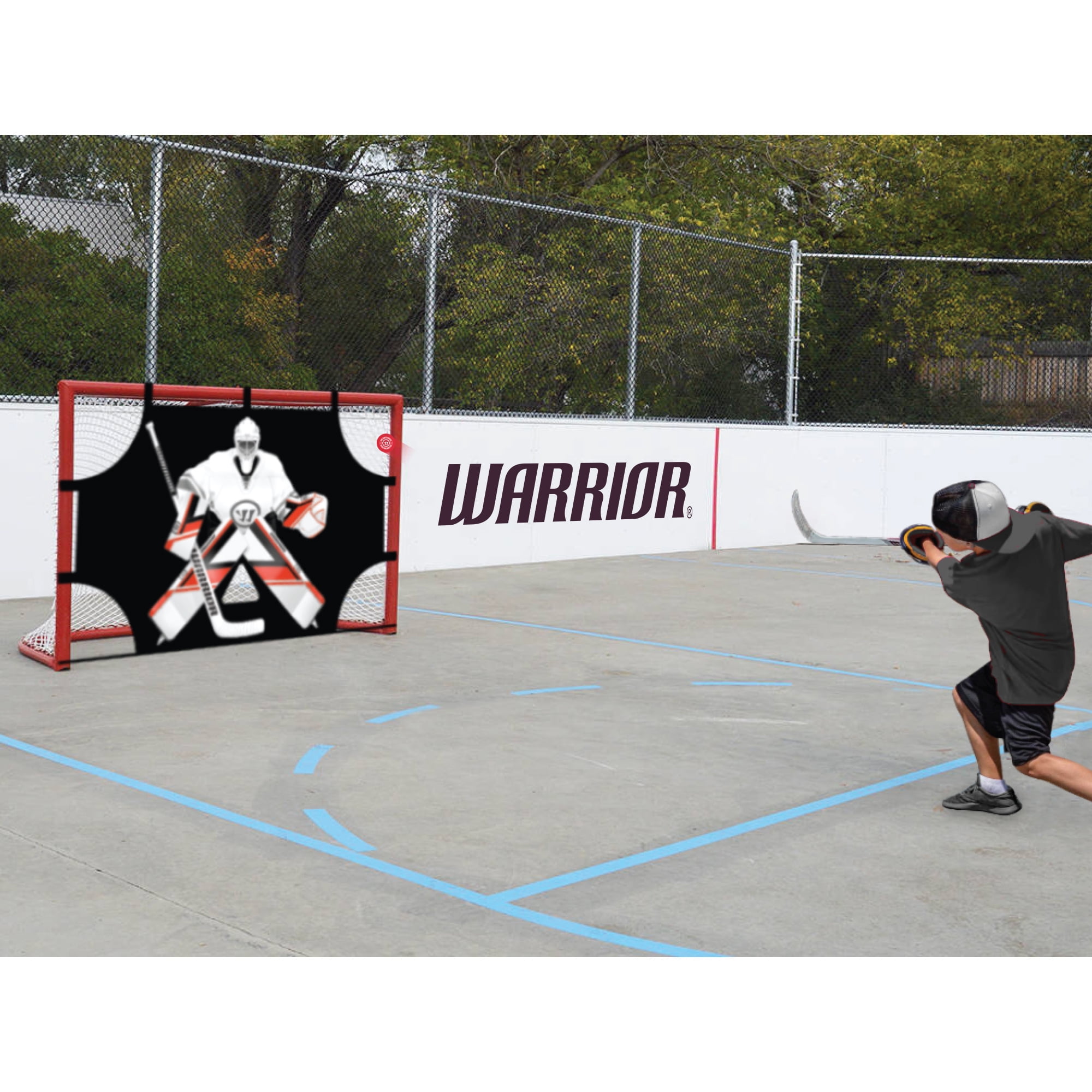Warrior Hockey True Form Knee Hockey Balls - Red - 3-Pack - Designed to Retain Shape - Indoor PU