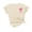 Beige, variant on Girls Summer Solid Tees Rolled Up Sleeve Crewneck T-shirt with Bow Print 2-13 Years Kids Casual Loose Fit Tops