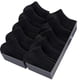 thumbnail image 5 of Calcetines de verano para hombre, de color liso, negros, blancos y grises, calcetines tobilleros unisex de corte bajo, transpirables, calcetines bajos, 5 of 5