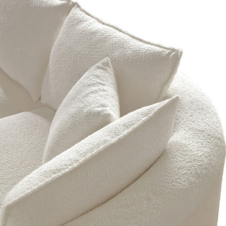 Kevinplus Velvet Sectional Sofa, Modern Vintage, Large
