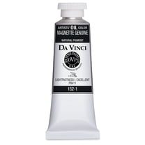 Da Vinci Artists' Oil Color - Magnetite Genuine, 37 ml Tube