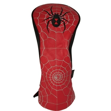 Black Widow Spider Embroidered Driver Headcover by ReadyGOLF