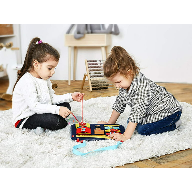RUBY - Montessori Sensory Busy Board - Toddler Sensory Learning Board –  Bush Acres