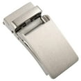 thumbnail image 2 of Rectangle Automatic Ratchet Buckle for Leather Strap, Men Pants Belt Buckles, Business Casual Men Apparel Accessories, Metal Belt, 2 of 6