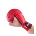 thumbnail image 6 of Hayashi WKF Open-Hand Karate Fist Protection Gloves - Red, 237-4, 6 of 7