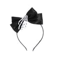 thumbnail image 3 of ¡Gran oferta! Diadema ajustable, tocado de Halloween, accesorios bonitos para fiesta de graduación con flores, 3 of 4