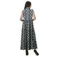 thumbnail image 4 of Moomaya Long Shirt Dresses Women Printed Sleeveless Sundress Button Shirt, 4 of 5