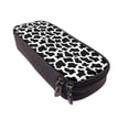 thumbnail image 6 of Lsque Cow Print Black White Printed Big Capacity PU Leather Pencil Case Large Pencil Pouch Stationery Pen Bag Pencil Holder for Teen, 6 of 6