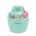 thumbnail image 1 of Americana Collection Elite EIM-1432M Heladera eléctrica casera fácil y automática de 1,5 cuartos, yogur helado, sorbete, helado, con recetas, menta, 1 of 5