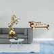 thumbnail image 2 of Figura De Caballo De Resina Moderna Y Sofá Cama En Miniatura De Madera, Adorno Artesanal Para Sala De Estar, Oficina, Centro De Mesa, Estante, Casa De Muñecas, Decoración De Muebles, 2 of 8