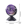 thumbnail image 3 of XGFHYJEH Desk Fan, Box Fan, Small Fan, Box Fan Clearance, Small Desk Fan, Small Fans for Desk, Portable Personal Quiet Electric Fan for Home, Plastic, 3 of 7