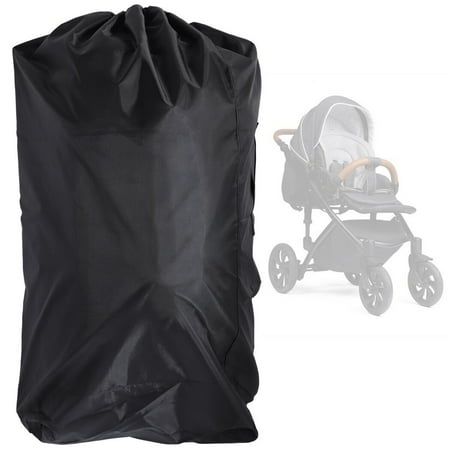 Naler Universal Stroller Bag,Waterproof Gate Check Bag,Car Seat Travel Bag, 600D Oxford Fabric for Adult,Black,Unisex SALE Today! Stroller Travel Bag, Gate Check Bag For Single And Double Strollers, Lightweight Pushchair Transport Carry Bags With Shoulder Straps For Airplane Travel