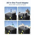 thumbnail image 2 of Travel Adapter Baseus AG11 45W USB-C Retractable Cable, 2 of 9
