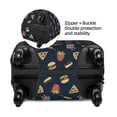 thumbnail image 4 of Daiia Fastfood Luggage Cover, Thickened Washable Travel Luggage Covers, Elastic Unique Baggage Covers for 18-20 inch Luggage-Large, 4 of 9