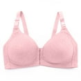 thumbnail image 5 of Timegard Front Closure Bras for Women Wireless Deep V Adjustable Strap Full Support Comfort Thin Bras, 5 of 7