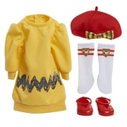 My Life As Peanuts Picture Day Fashion Pack, 5-piece Outfit Set for 18-inch Doll (Not Included), Kids Toys for Ages 5 Up