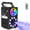 Multicolor, variant on Easter Fog Machine 700W Smoke Machine with Controllable 9 LED Color Lights and Disco Ball Lights for Christmas Wedding Party