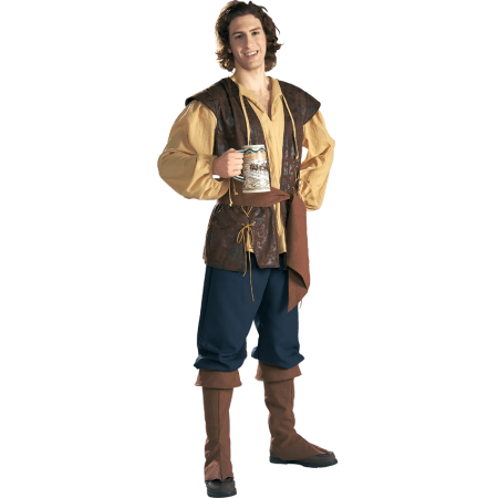 Mens Deluxe Innkeeper Costume | Leather by Medieval Collectibles