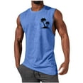 thumbnail image 1 of Boovnll Débardeurs Hommes, Mode Décontractée Chandail Col Rond Sport Débardeur Sans Manches, Débardeur Hommes, Chemises Sans Manches pour Hommes, Débardeurs, 1 of 4