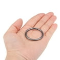 thumbnail image 3 of Ofertas Únicas 1.18'' Anillo de Hebilla O-Rings para Accesorios de Bolsa de Hardware Cinturón Manualidades DIY Aleación de Zinc Negro 10pcs, 3 of 3