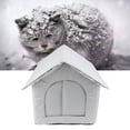 thumbnail image 1 of Casa Para Gatos Grandes E Impermeable Al Aire Libre Con Refugio Aislado Para El Invierno, Casa Para Mascotas Cerrada A Prueba De Intemperie Para Viajes, Actividades Y Comodidad, 1 of 7