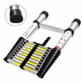 thumbnail image 4 of netuera Aluminum Telescopic Extension Ladder Collapsible Ladder, One-Button Retraction Extension Ladder,Multi-Use, 330 lbs Capacity,10.5FT / 3.2M 12.5FT / 3.8M 14.5FT / 4.4M, 4 of 5
