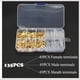 thumbnail image 4 of Conector de terminal, bloque de terminales de engarzado amarillo Kit de bloque de terminales Kit de conector de terminales Probado y confiable, 4 of 7
