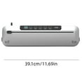 thumbnail image 3 of Vacuum Sealer For Food 75Kpa Precision Suction Power 6 In 1 Food Sealer With Digital Timer Dry & Moist Food Modes Compact Design With 10 Vacuum Bags & Bulit In Cutter, 3 of 5