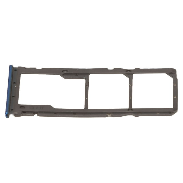 SIM Card Slot Tray, Plastic SIM Card Tray Holder Stable Performance Perfect Fit Replacement Parts Wear Resistant For Phone Black,Blue