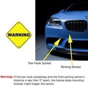 maxhawk الأمامي حامل لوحة ربط خطاف ل bmw e39 e46 e82 e90 e92 e70 1/3/5 series 328i m3 x5 x6