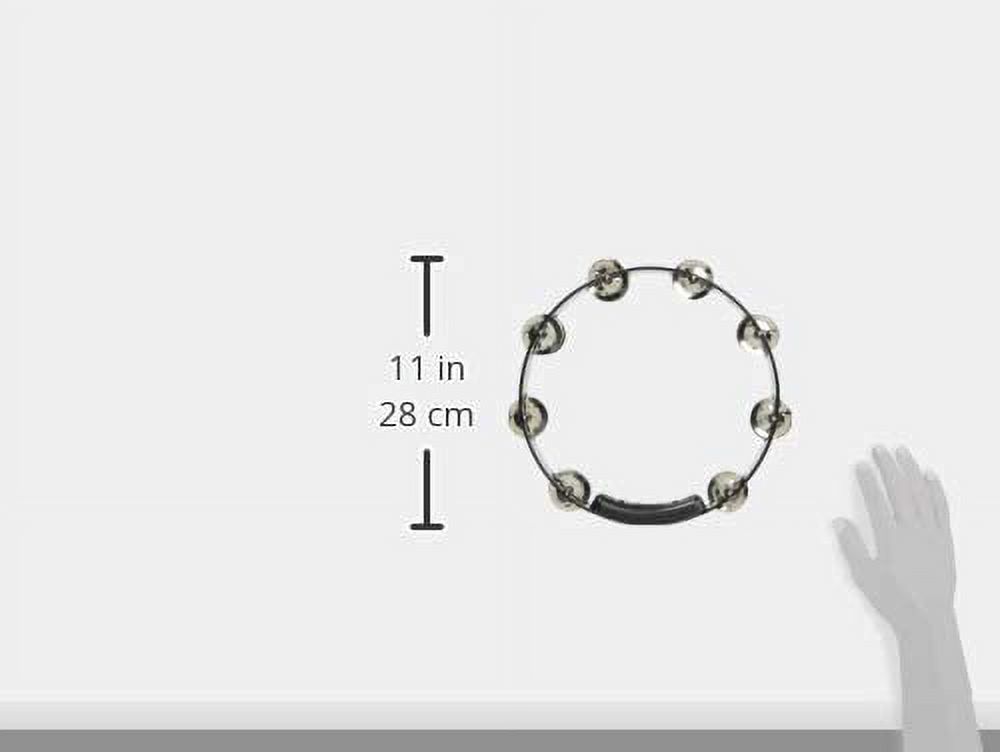 MEINL Headliner Series Tour Tambourine 10 in. Black