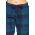 thumbnail image 5 of Ashford & Brooks Women’s Pajama Set | Cotton Knit Top & Flannel Pants Sleepwear PJs, 5 of 5