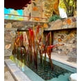 thumbnail image 2 of Tenoever, William 12x13 Gold Ornate Wood Framed with Double Matting Museum Art Print Titled - TaliesinWest/Chihuly2, 2 of 4