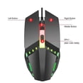 thumbnail image 3 of Mouse Colorful Glowing Gaming Mouse 4D Ergonomic Design, 3 of 5