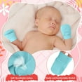 thumbnail image 5 of 18 Pairs Preemie Mittens No Scratch Preemie Gloves Cotton Preemie Mittens for Preemie Boys Girls Gifts, 5 of 5