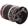 thumbnail image 2 of Cascade Chalkboard Ribbon Collection W/Wired Edge 3/Pkg-Black W/White Stitching, 2 of 2